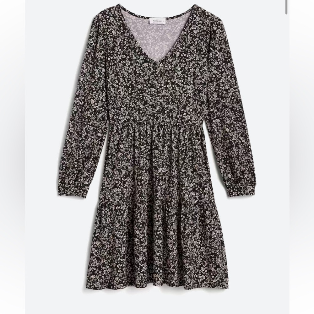 Kaileigh Magdalena Tiered long sleeve dress Large Stitchfix